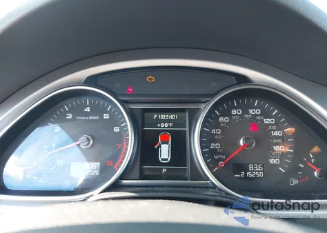 2013 Audi Q7 3.0T Premium z USA, uszkodzony, nr VIN WA1LGAFE6DD012356